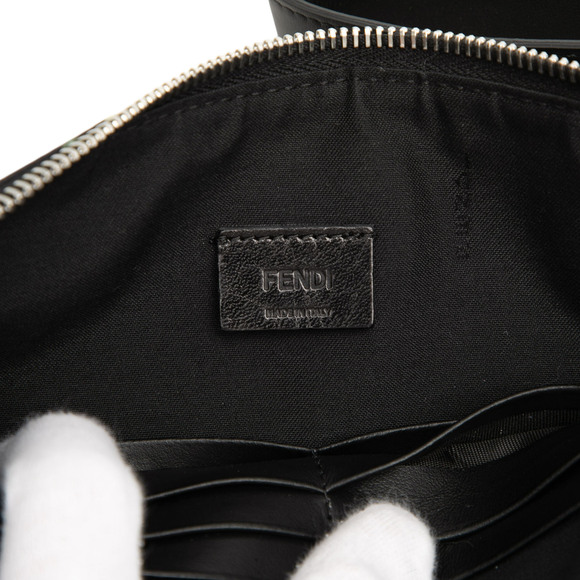 Pre-Loved Fendi FF 1974 Nylon Camouflage Wristlet Pouch - Picture 5 of 7